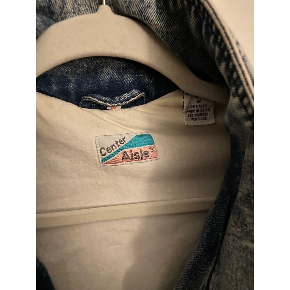 Vintage Center Aisle Jean Jacket - Picture 3 of 3